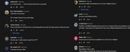 The comments on the videos (Image Via (Image Via YouTube/PLAYMATETESSI)